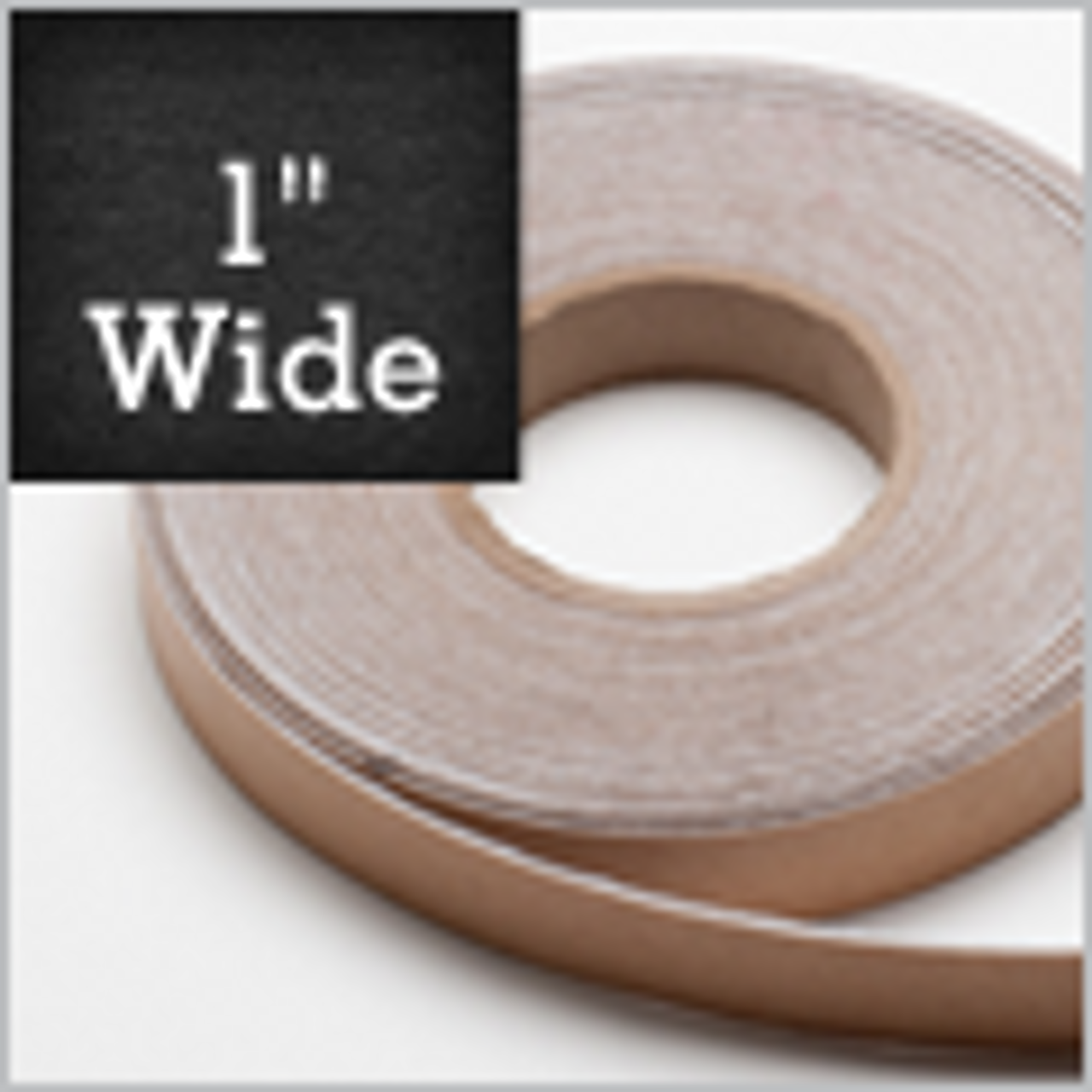 White Felt Stripping 1" Wide, Adhesive Backed