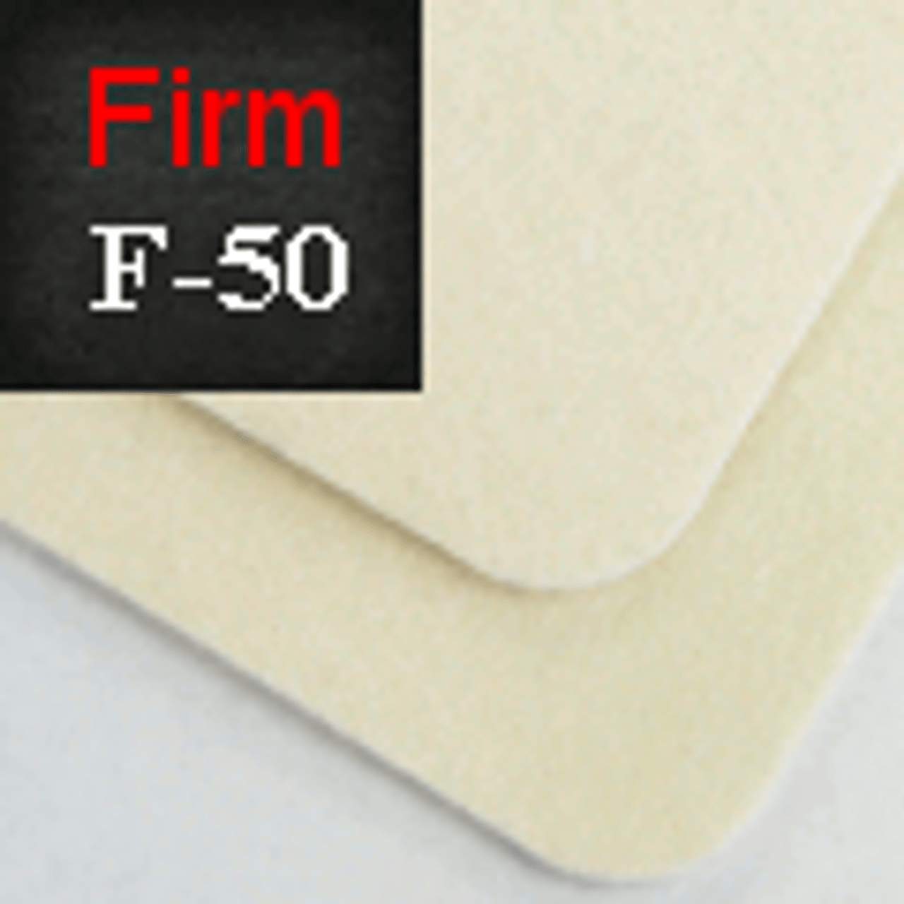 F-50 SAE Wool Felt, White