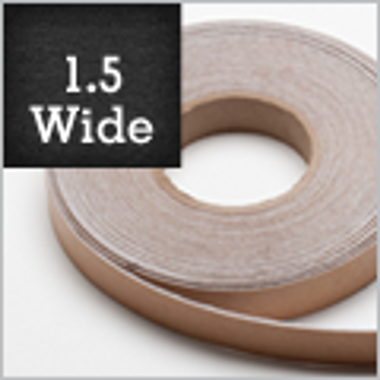 White Felt Stripping 1.5" Wide, Adhesive Backed