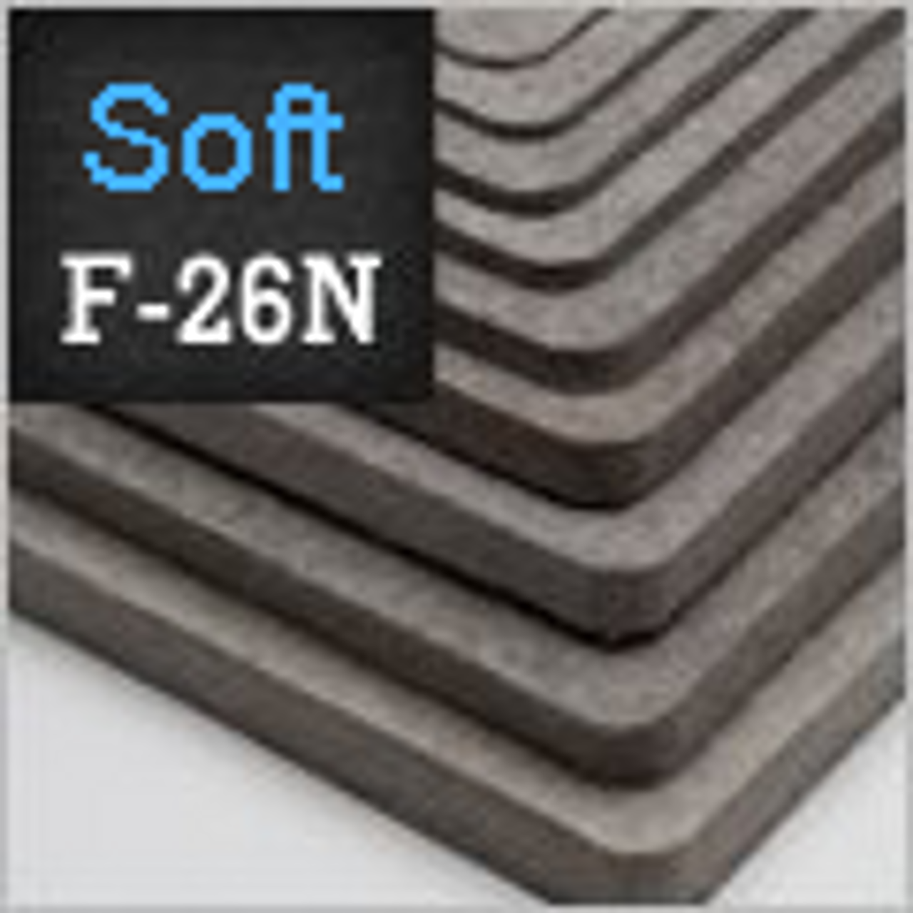 F-26N SAE Wool Felt, Gray