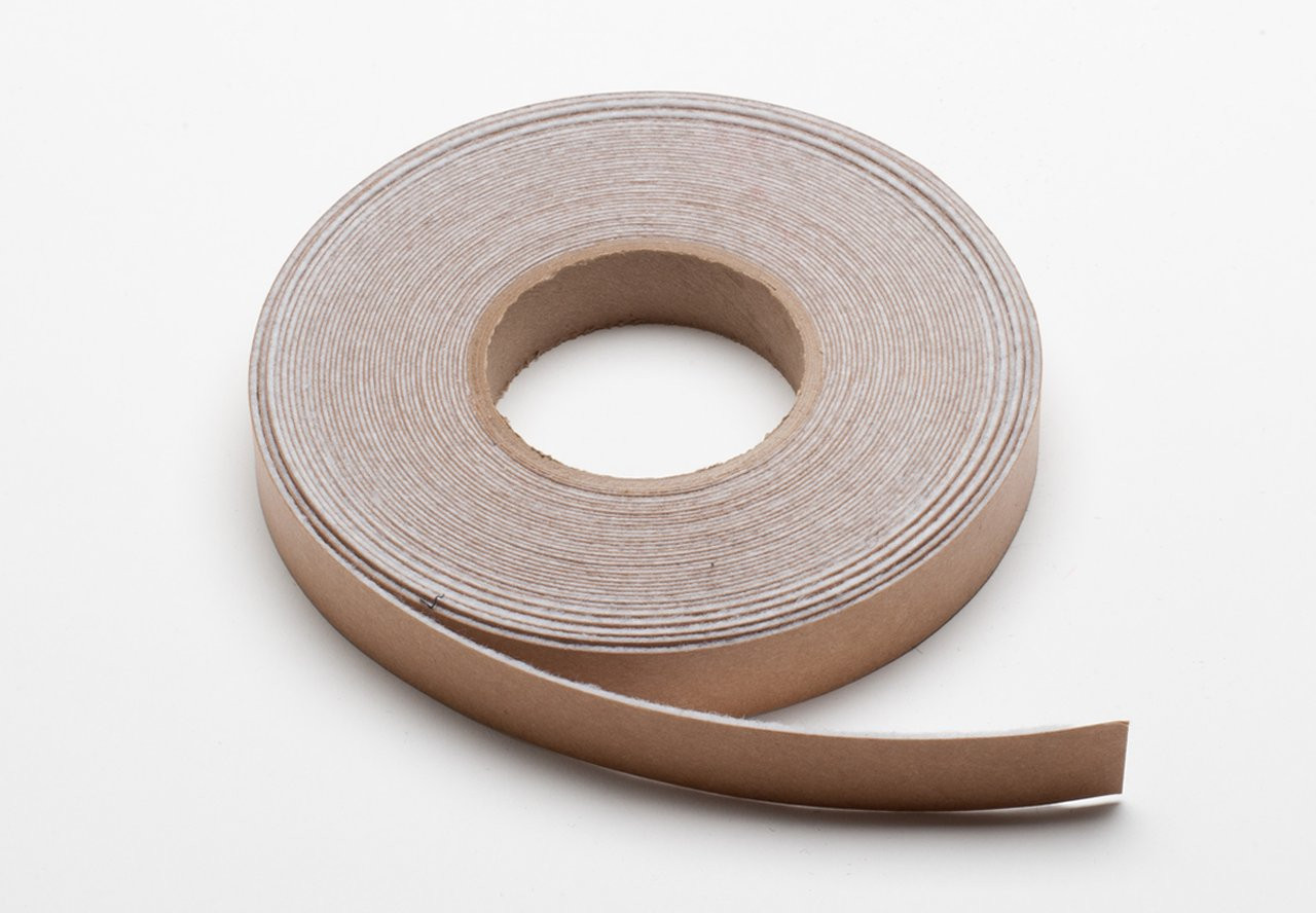 White Felt Stripping, Adhesive Backed 2 Wide x 1/16” (1.59mm) Thick, 50'  Roll - 2 Roll Minimum
