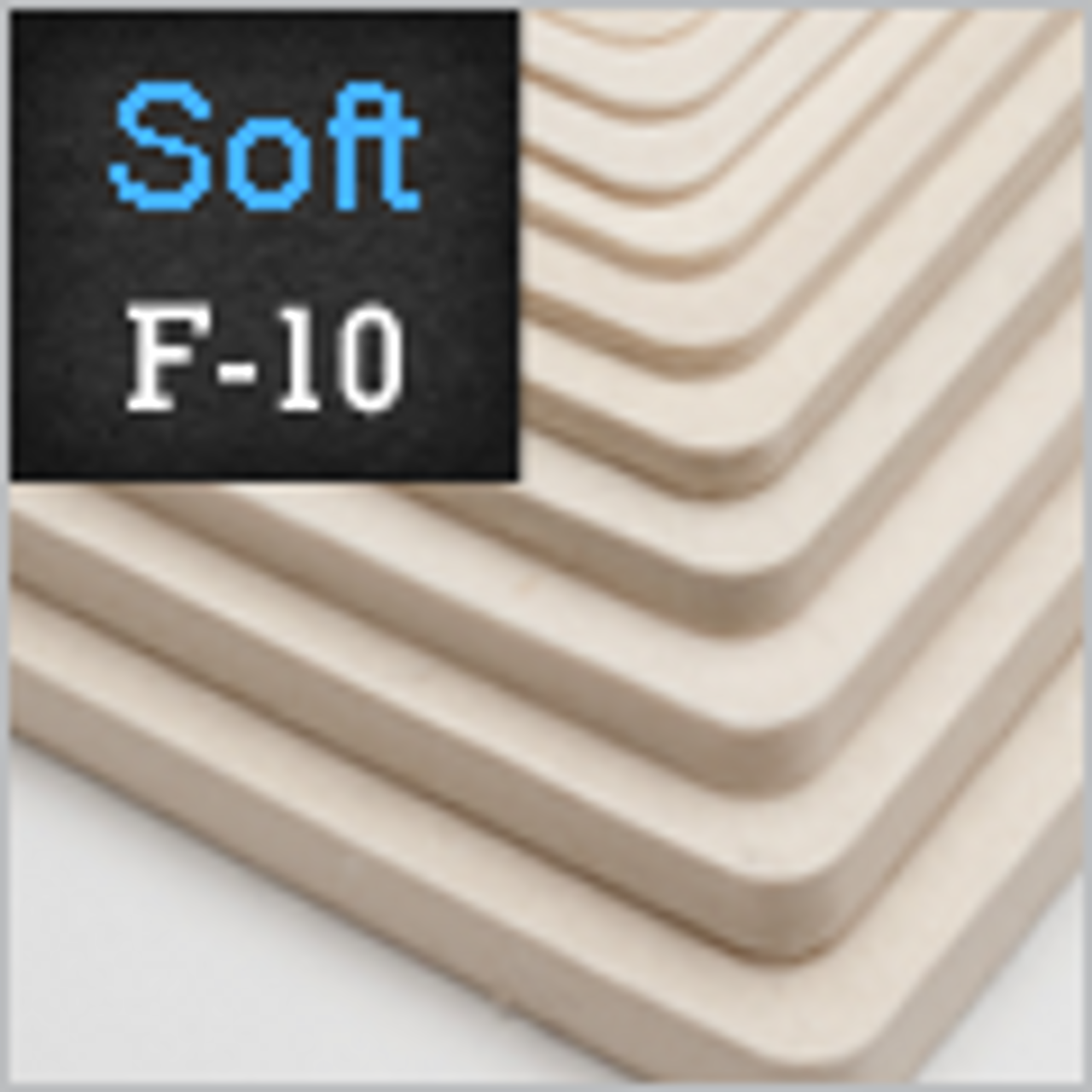 Felt Materials - SAE Pressed Wool Felt - F-10 SAE Wool Felt, White