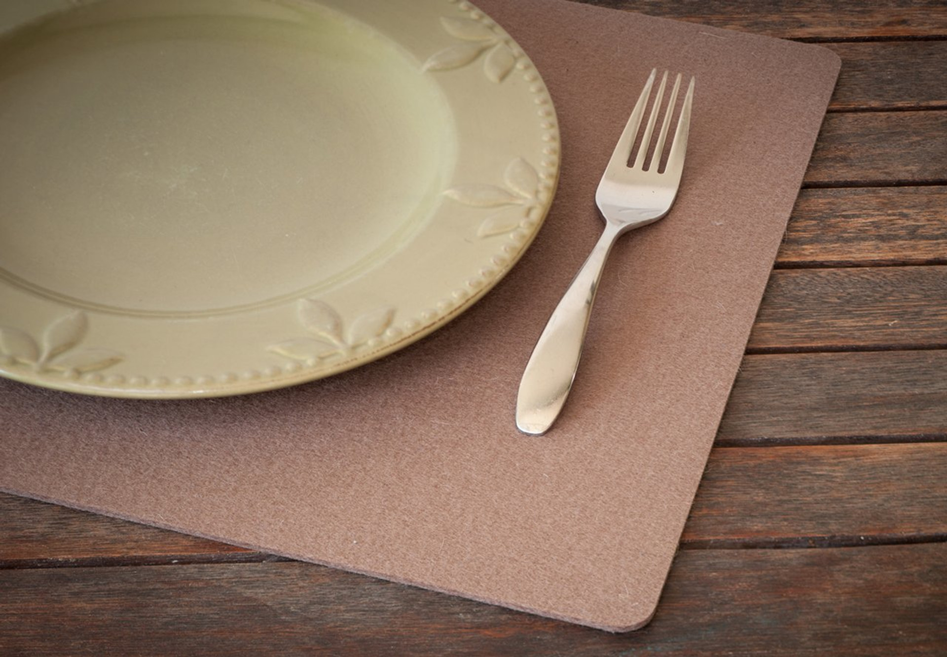 Rectangular Felt Placemats, Cardinal Red The Felt Company