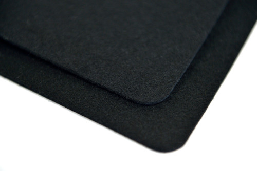 Black F-1 Wool Felt, 1/8" Thick x 60" Wide