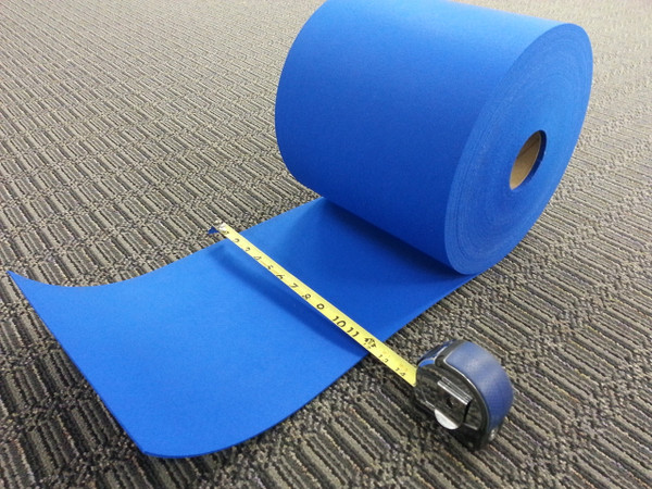 Tuf Cut Vibrant Blue Felt Roll 10" wide x 100' long x .100" thick  $39.99