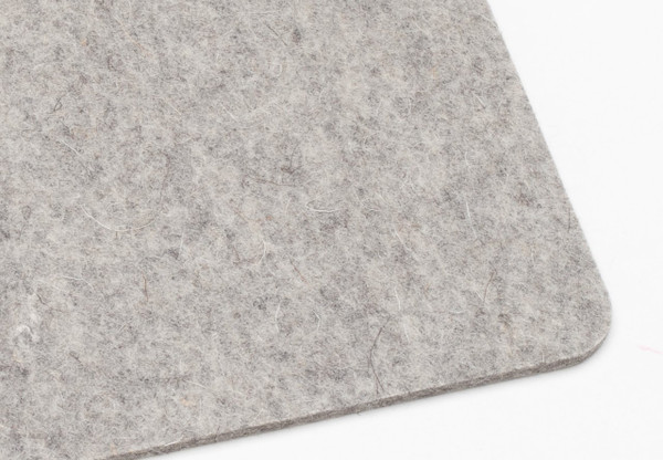 image of wool gray felt