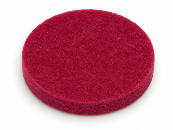 Berry Red Designer Board Felt Wall Rigid Panels - 48" x 96" x 9.5mm Thick