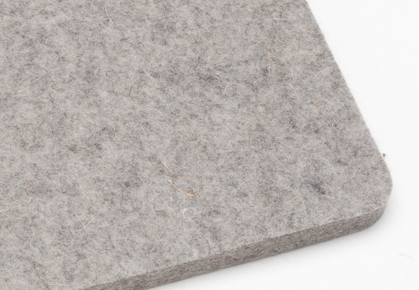 image of wool gray felt