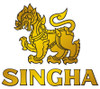 Case of Singha Thai lager beer, 24 bottles of 330ml