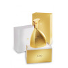Deau L.V.O La Vie en Or Cognac in gold-leaf decanter with white presentation box