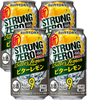 Suntory -196C Strong Zero Bitter Lemon alcoholic beverage, 9% ABV, 350ml cans, 4 pack