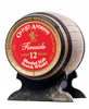 Old St Andrews Mini Barrel Pack featuring three 50ml blended malt Scotch whisky bottles