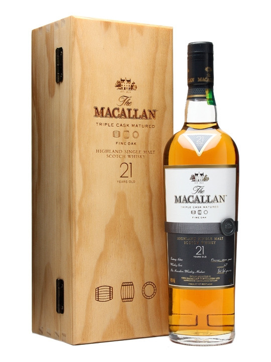 Macallan 21 Year Old Single Malt Whisky | 700ml