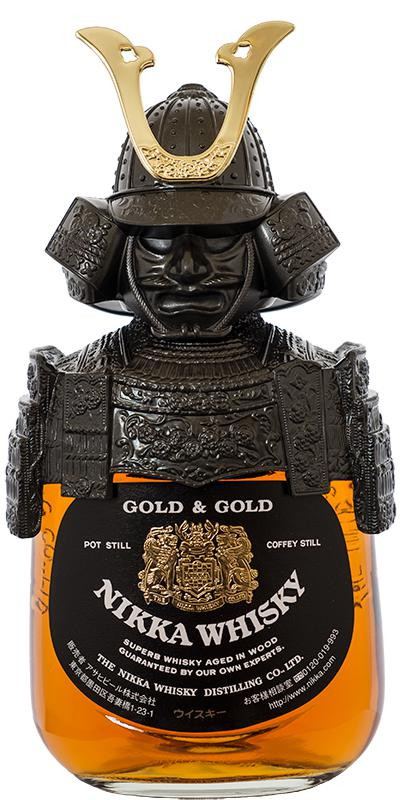 Nikka Gold & Gold Samurai 750ml Japanese Whisky