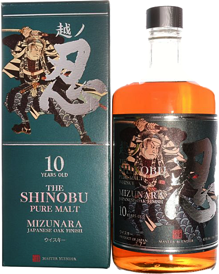 SHINOBU 10年 ピュアモルトウイスキー 700ml Shinobu 10 Years Old