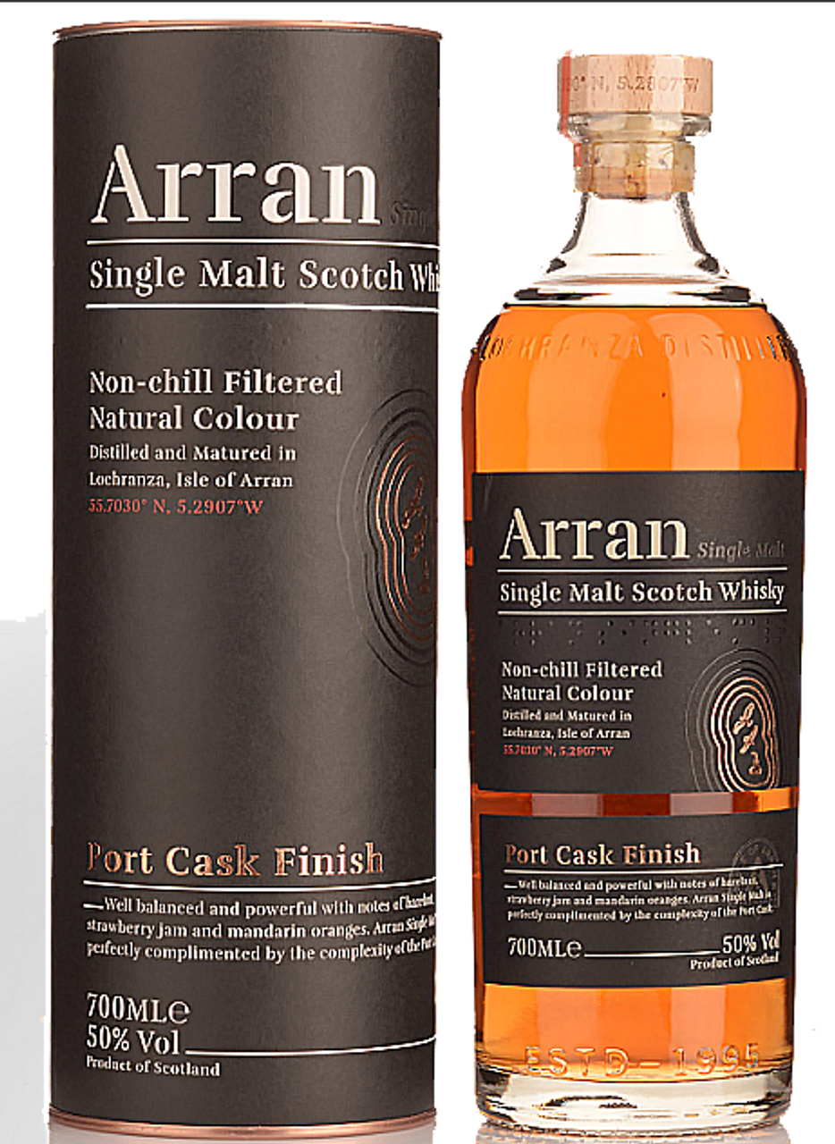 The Arran Port Cask Finish Single Malt Scotch Whisky 700ml