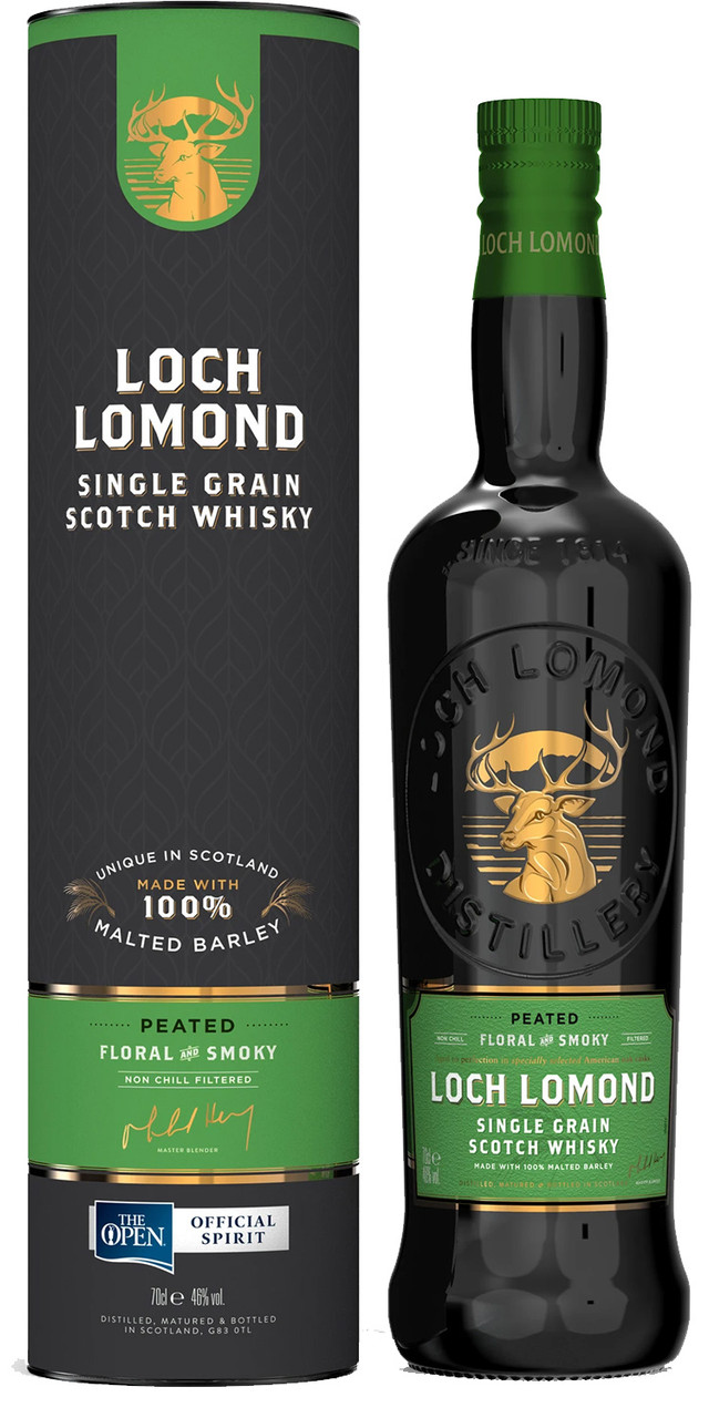 Loch Lomond Single Grain Peated 700ml