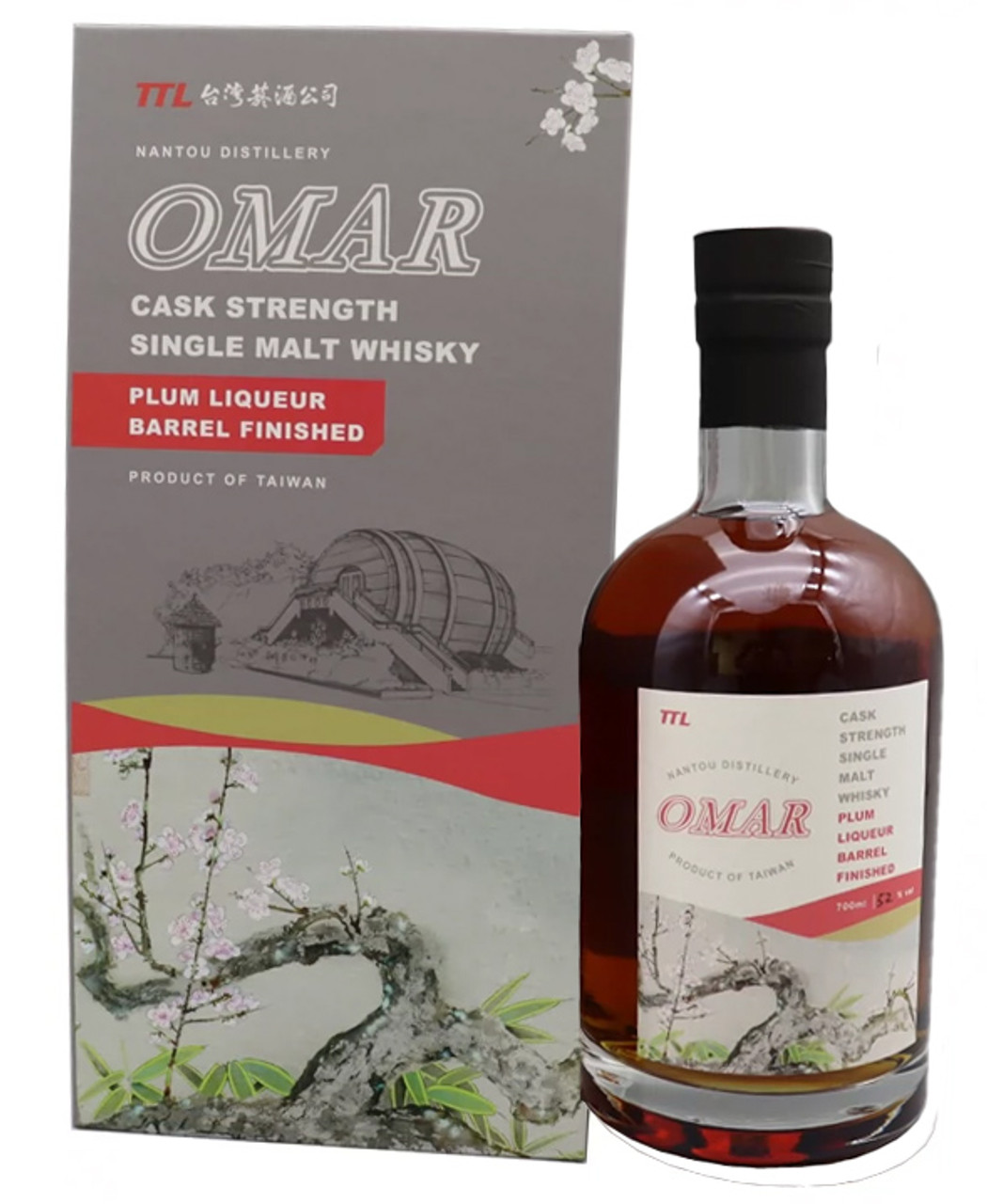 OMAR Cask Strength シングルモルトウイスキー 700ml OMAR