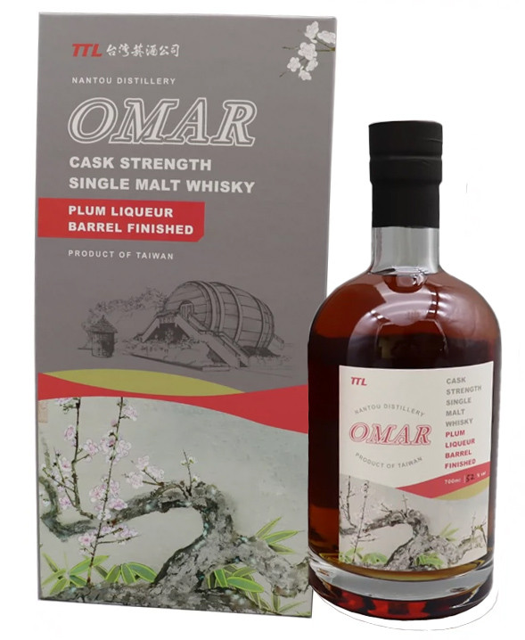 Omar Cask Strength Plum Liqueur Barrel Finish Whisky