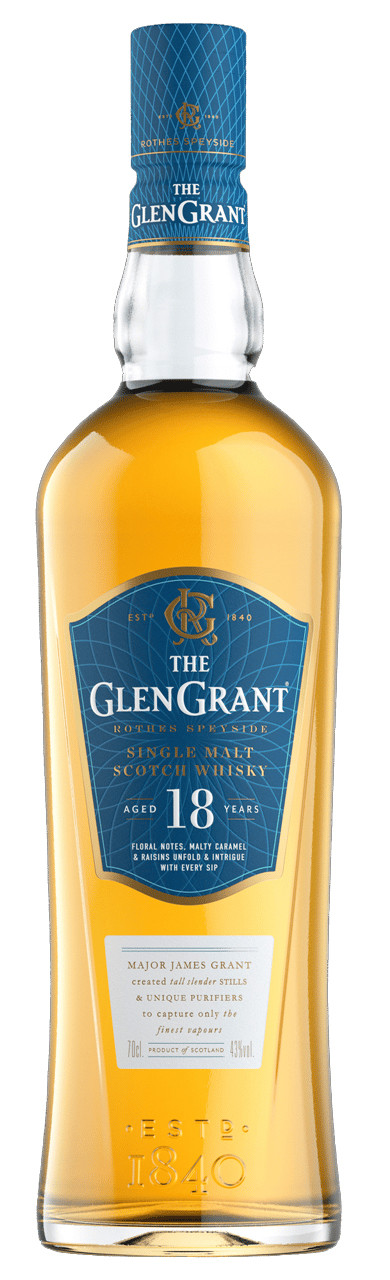 Glen Grant 18YO Single Malt Scotch Whisky 1000ml