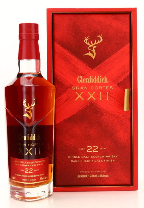 Glenfiddich Gran Cortes XXII 22年 Glenfiddich 22 Year Old Gran Cortes XXII 700ml