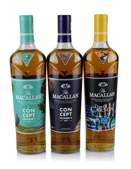 Macallan Concept No. 1, 2, 3 Set | Whisky Collection