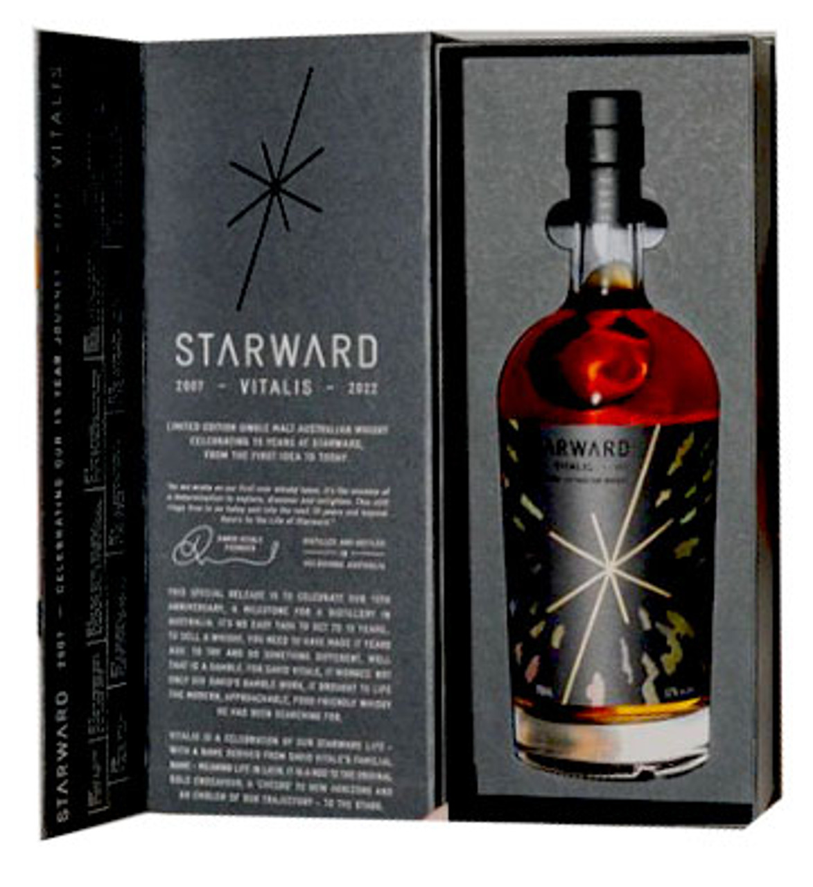 STARWARD VITALIS シングルモルトウイスキー 700ml Starward Vitalis Single Malt Whisky 700ml.
