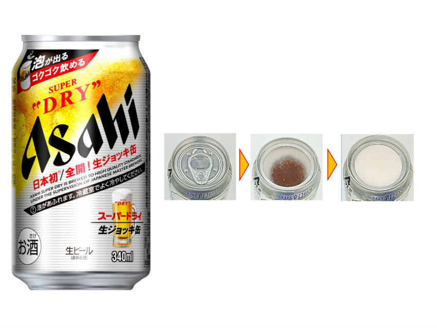 Asahi Super Dry Nama Mug 340ml Can - 6 Pack