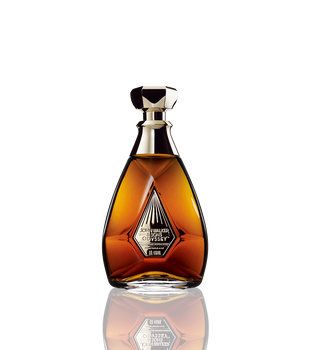 John Walker & Sons Odyssey Triple Malt whisky in crystal-grade glass decanter with swinging box