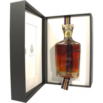 Johnnie Walker & Son King George V Scotch whisky in regal flint glass decanter, 700ml bottle