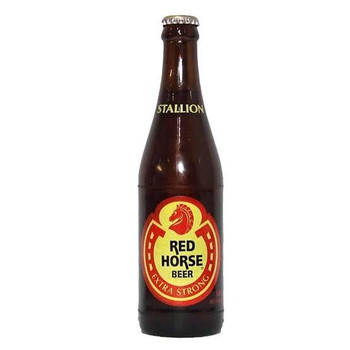 Six pack of Red Horse Stallion 6.9% malt liquor, 330ml bottles, Philippine Stock