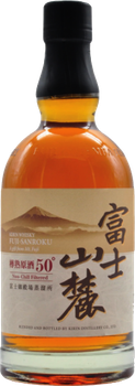 Bottle of Kirin Fujisanroku Tarujuku 700ml Japanese blended whisky, cask strength 50% ABV