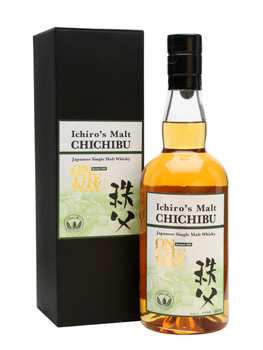 Bottle of Chichibu On The Way 2015 release Japanese single malt whisky