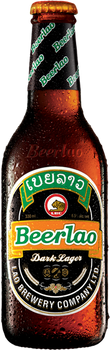 Six-pack of BeerLao Dark Lager 330ml bottles from Lao Brewery