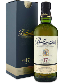 Bottle of Ballantine's 17 Years Old blended Scotch whisky, 700ml
