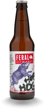 Can of Feral Hop Hog craft beer, 330ml, from Feral Brewing Co, Australia