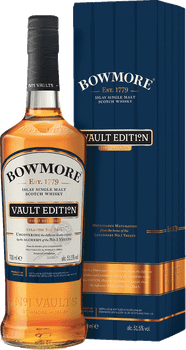 Bottle of Bowmore Vault Edition 1 - Atlantic Sea Salt single malt whisky, 700ml