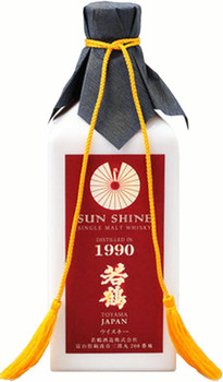 Bottle of Wakatsuru Sunshine 1990 25 Year Old Japanese single malt whisky