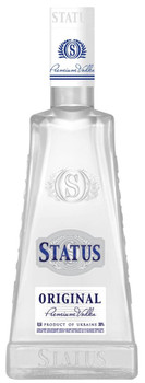 Bottle of Status Original Vodka 700ml, Ukrainian vodka with honey and ginseng aromas