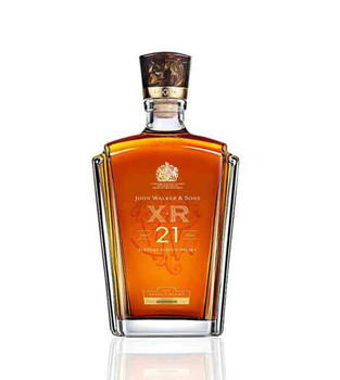 Bottle of Johnnie Walker XR 21 Scotch whisky, 750ml, 40% ABV