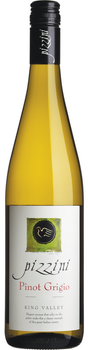 Bottle of Pizzini Pinot Grigio 2017 750ml, Australian white wine from King Valley