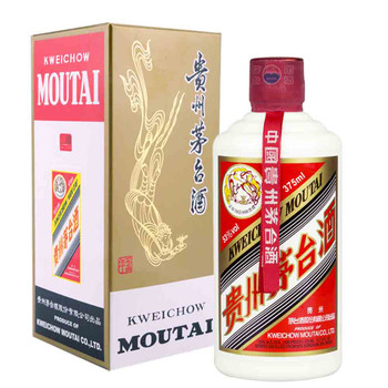 Bottle of Kweichow Moutai Flying Fairy 53% baijiu, 500ml, from Kweichow province, China