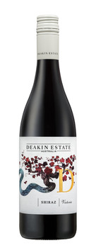 Bottle of Deakin Shiraz 750ml from Deakin Estate, Mildura, North West Victoria