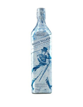 Bottle of Johnnie Walker White Walker 700ml limited-edition Game of Thrones Scotch whisky