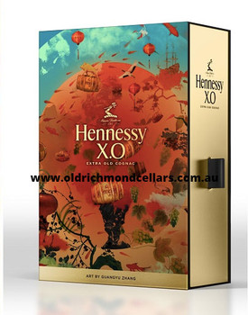 Hennessy XO 2019 Chinese New Year Edition 700ml cognac bottle with artwork by Guangyu Zhang