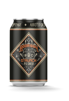 Bodriggy Staunch Pilsner 355ml 6-pack, a German-style pilsner with old-world and New Zealand hops