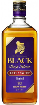 Bottle of Nikka Black Deep Blend Extra Sweet Limited Bottled 2018, 700ml Japanese whisky