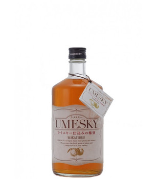 Bottle of Wakatsuru Umesky 300ml, a Japanese plum wine and whisky fusion from Toyama