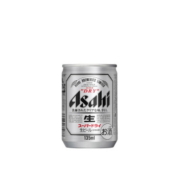Case of Asahi Super Dry Japanese lager in 135ml cans