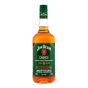 Bottle of Jim Beam Choice 5 Year Old 1L bourbon whiskey
